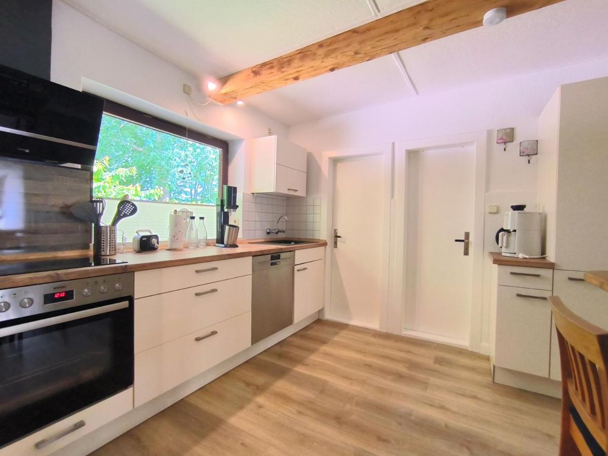 Dorpstedt Ferienwohnung Zwischen Den Meeren - Schoene Und Gemuetliche Fewo Mit Garten מראה חיצוני תמונה